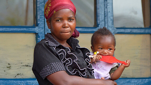 Die Nothilfe kommt vor allem Frauen und Kinder im Kongo zugute
