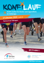 Flyer für den Konfi-Lauf 2026