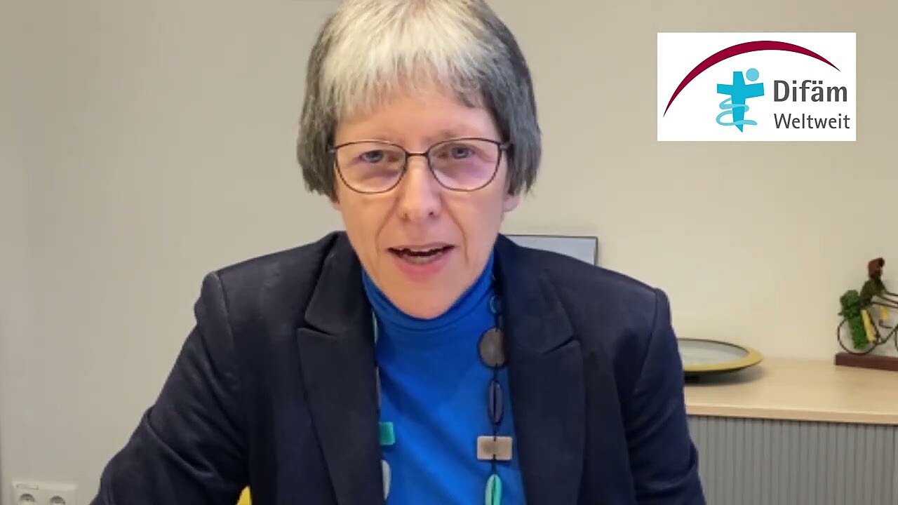 Krebs im globalen Süden - Appell von Difäm-Direktorin Dr. Gisela Schneider zum Weltkrebstag